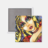 Mosaic Shine Joli Rainbow Fairy Magnet (Recto/Verso)