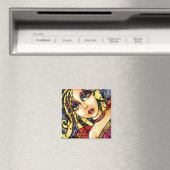 Mosaic Shine Joli Rainbow Fairy Magnet (In Situ (Lave-vaisselle))