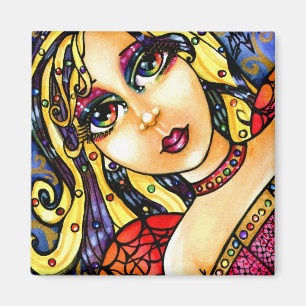 Mosaic Shine Rainbow Fairy Magnet Magneet