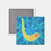 Mosaic Shofar Magnets (Recto/Verso)