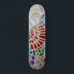 Mosaic Skateboard<br><div class="desc">Ce skate board est décoré d'un motif en mosaïque de coquillages. Parce que nous créons notre propre oeuvre,  vous ne trouverez pas cette image exacte d'autres designers. Mosaïque originale © Michele Davies.</div>