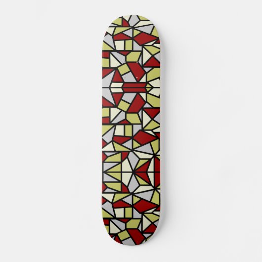 Mosaic Skateboard (Recto)