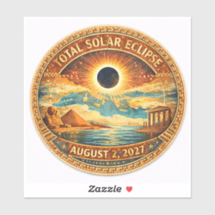 Mosaic Style 2027 Eclipse Sticker