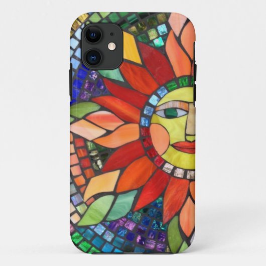 Mosaic Sun Cell Phone Case (Achterkant)
