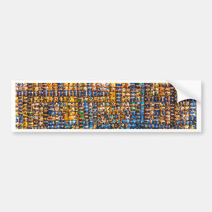 Mosaic Tapestry Bumpersticker