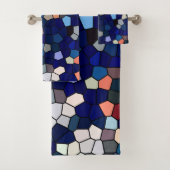 Mosaic Towel Set Bad Handdoek (Insitu)