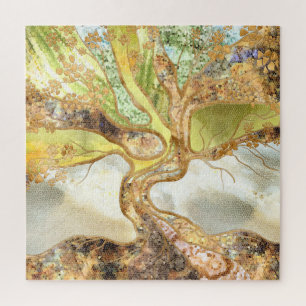 Mosaic Tree - Tree of life Legpuzzel