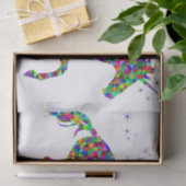 Mosaic Unicorn Tissuepapier (Geschenk)