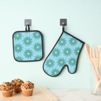 Mosaico Marino Ovenwant & Pannenlap Set