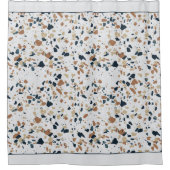 Mosaïque beige Famille Douche rideau (Devant)