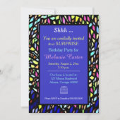 Mosaïque colorée Art Party Invitation (Devant)