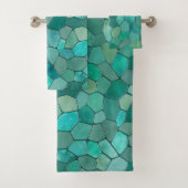 Mosaïque Cyane Aquamarine (En situation)