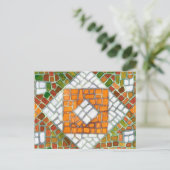 MOSAÏQUE D'AUTOMNE Carte postale (Debout devant)