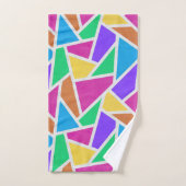 Mosaïque de couleurs vives arc-en-ciel (Serviette à main)