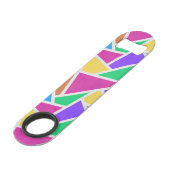 Mosaïque de couleurs vives arc-en-ciel (Devant angulaire)