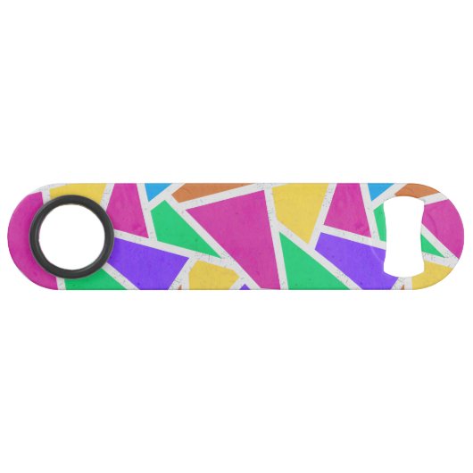 Mosaïque de couleurs vives arc-en-ciel (Devant (Horizontal))