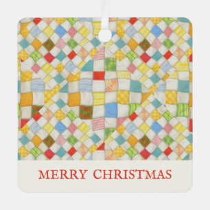 MOSAÏQUE DE COUVERTURE Ornement métallique carré +