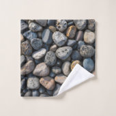 Mosaïque de galets (Gant de toilette)