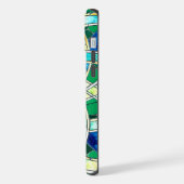 Mosaïque de pierre céleste verte (Côté gauche)