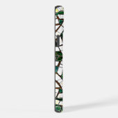 Mosaïque de pierre céleste verte et blanche (Côté droit)