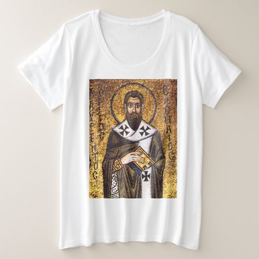 Mosaïque de saint Basile le Grand (Design devant)