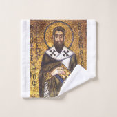 Mosaïque de saint Basile le Grand (Gant de toilette)