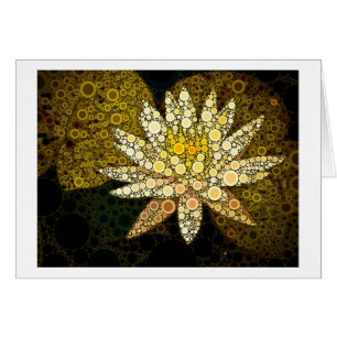 Mosaïque d'or de Lotus