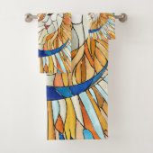 Mosaïque du soleil et de la lune (En situation)