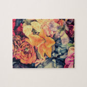 Mosaïque Fleurs d'automne Jigsaw Puzzle (Horizontal)