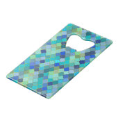 Mosaïque marocaine bleue aqua (Devant Angle)