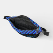 Mosaïque moderne en noir, bleu royal, coutume (Ouvrir)