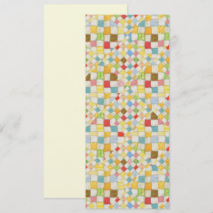 MOSAÏQUE POUR COUVERTURE 4x9.25 Carte plate / Crèm