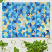 Mosaïque, serviette (Plié)