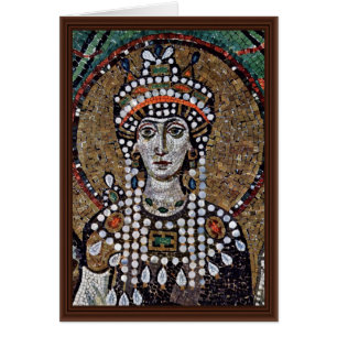 Mosaïques de Chor chez San Vitale à Ravenne, Szene