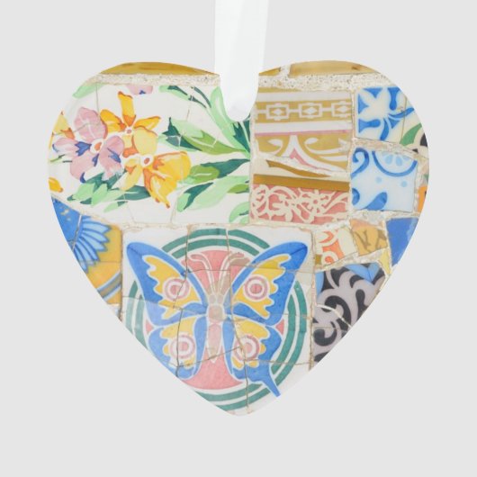 Mosaïques de Guell de parc (dos)