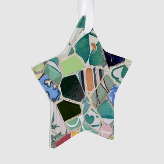 Mosaïques de Guell de parc (devant)