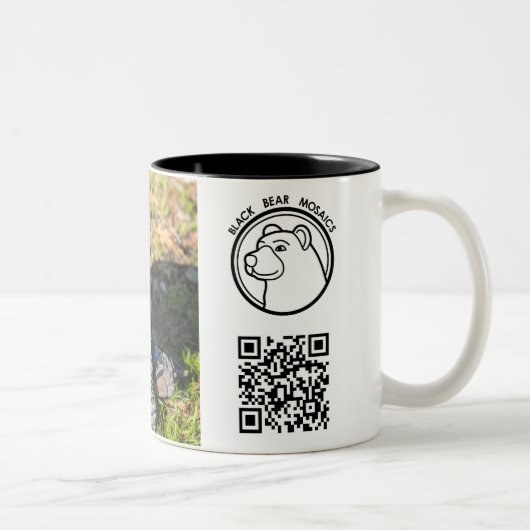 Mosaïques de l'ours noir - Knuth Mug (Droit)