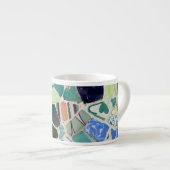 Mosaïques de Park Guell Spécialité Mug (Devant droit)