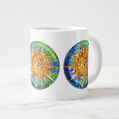 Mosaïques de Park Guell Spécialité Mug (Devant droit)