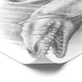 Mosasaur, koning van het Zee, Post Poster (Hoek)