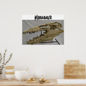 Mosasaur Poster (Keuken)