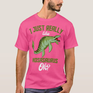 Mosasaurus Prehistorische Aquatic Dinosaur Paleont T-shirt