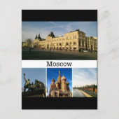 Moscou, Carte postale (Devant)