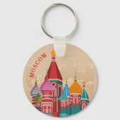MOSCOW  Sleutelhanger (Voorkant)
