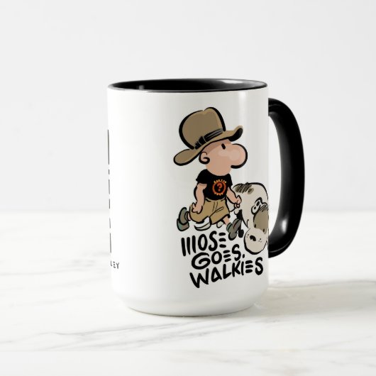 Mose Goes Walkies Mug (Devant droit)
