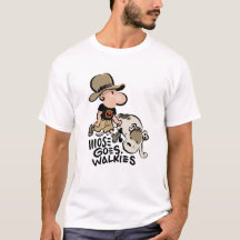 Mose Goes Walkies T-shirt