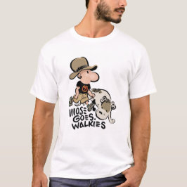 Mose Goes Walkies T-shirt