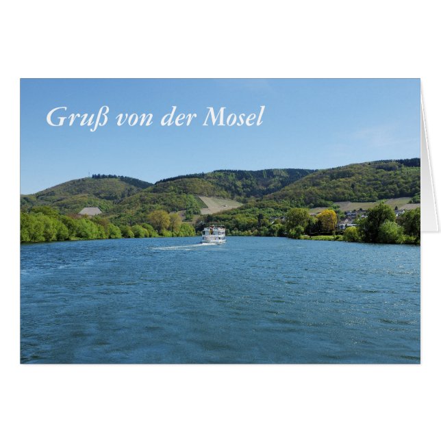 Mosel bei Andel (Voorkant Horizontaal)