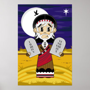 Moses & 10 geboden Poster
