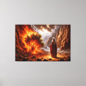 Moses Burning Struik Canvas Afbeelding 2 Afdruk (Voorkant)